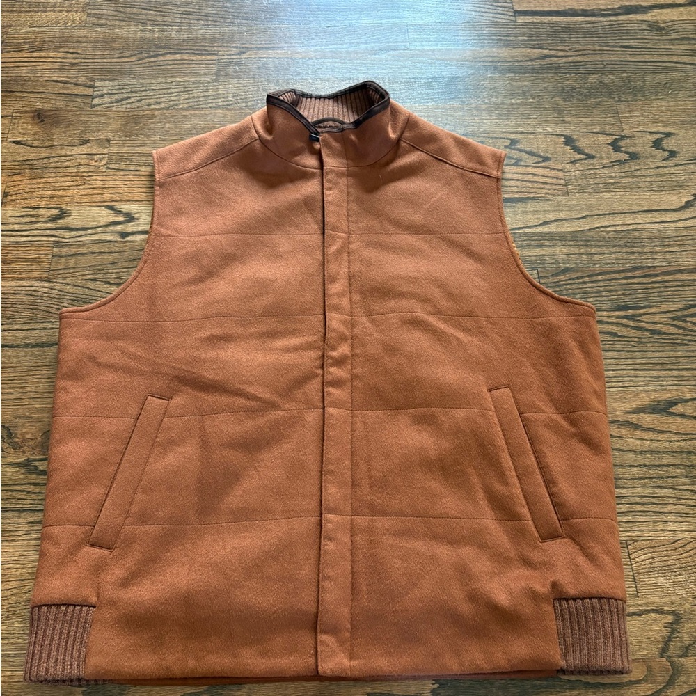 Peter Millar Rust Brown Vest